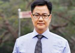 kashmir a sensitive issue centre dealing cautiously rijiju