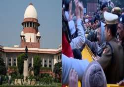 kejriwal protest supreme court cracks the whip asks delhi police how it allowed mob to assemble