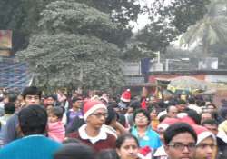 kolkata revels in christmas celebrations