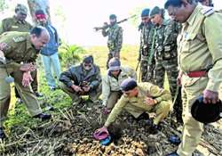 landmine explodes near trinamool leader s house