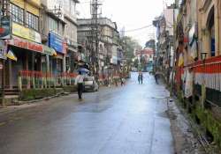 life paralysed in darjeeling 30 more arrested in crackdown