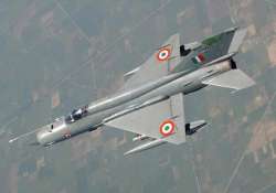 mig 21 crashes pilot killed