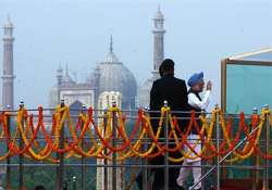 manmohan singh to hoist flag at red fort for 10th time