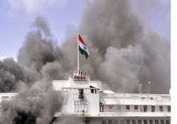 mantralaya fire sixteen cctv footages partially damaged