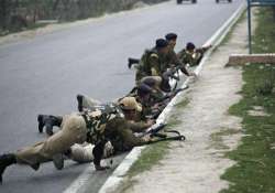 militants attack crpf camp in kashmir four killed