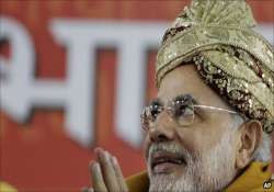 modi holds day long fast at dwarka for harmony and peace