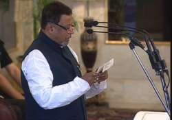 mukul roy sworn in as railway minister