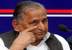 mulayam meets cm as army stages flag march in muzaffarnagar