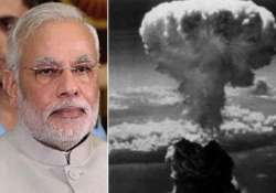 narendra modi calls for world peace on 69th anniversary of atomic bombing in hiroshima