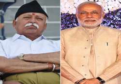 narendra modi meets rss chief mohan bhagwat