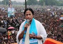 no truck with congress bjp mamata tells kolkata rally