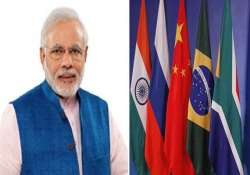 pm narendra modi leaves for brics summit in brazil sunday