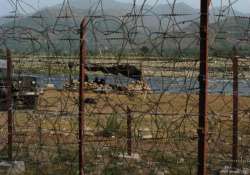 pak troops fire at indian positions near poonch indian army retaliates