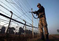 pakistan violates ceasefire again bsf jawan injured in firing