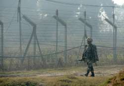 pakistani troops fire across loc in j k