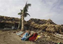 phailin weakens further takes shape of deep depression