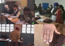 punjab registers over 77 per cent turnout uttarakhand 70