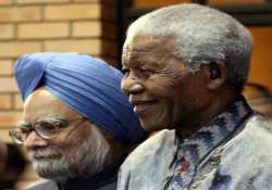 pranab manmohan pay tributes to mandela