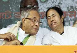 pranab downplays mamata pullout threat