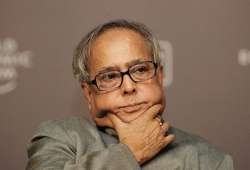 pranab dismisses report that he is front runner for prez polls