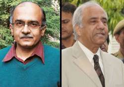 prashant bhushan alleges justice srikrishna gave negative telangana report under pressure