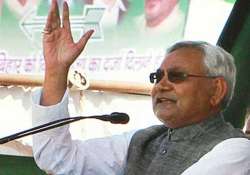 pro modi slogans at nitish kumar rally