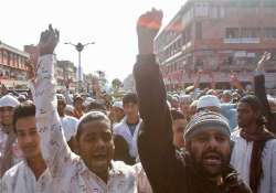 protests in rajasthan as pak pm visits ajmer