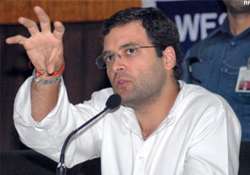 rahul targets mayawati mulayam