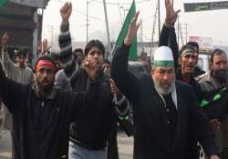 restrictions in srinagar for shia muharram procession