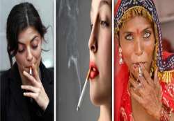 revealed india has second highest number of women smokers