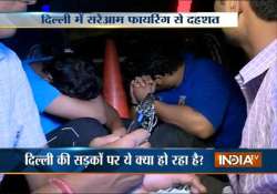 road rage bus driver shot by miscreants in delhi