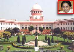 sc quashes mayawati s land acquisition for jail