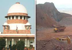 sc suspends mining in 2 more districts of karnataka