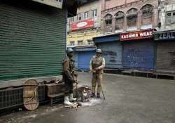 separatist shutdown hits life in kashmir