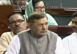 sharad yadav moves censure motion against team anna in ls