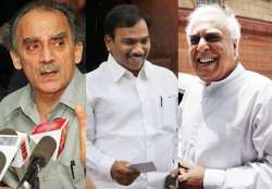 sibal trying to save raja alleges arun shourie