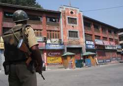 strike disrupts normal life in kashmir valley