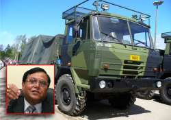 tatra trucks outstanding says drdo chief