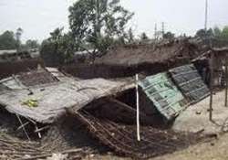 three killed 50 injured in storm in meghalaya