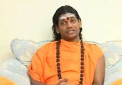 throw nithyananda out from karnataka pro kannada outfits demand