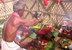 traditional ker puja celebrated in tripura