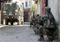 two army personnel injured in firing by let militants in j k