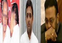 up cm akhilesh yadav sacks two ministers anand singh manoj paras