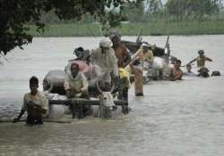 up declares 20 districts flood hit seeks central assistance