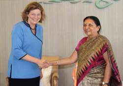 us envoy stephens meets gujarat cm anandi patel