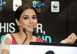 vidya balan spends her earth hour in delhi