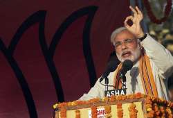 vote bank politics is india s misfortune says narendra modi