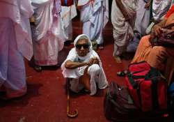 watch in pics the solitary sad lives of vrindavan widows