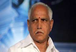 will resign on monday says yeddyurappa