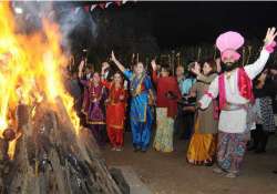 with bonfires and drumbeats delhi celebrates lohri